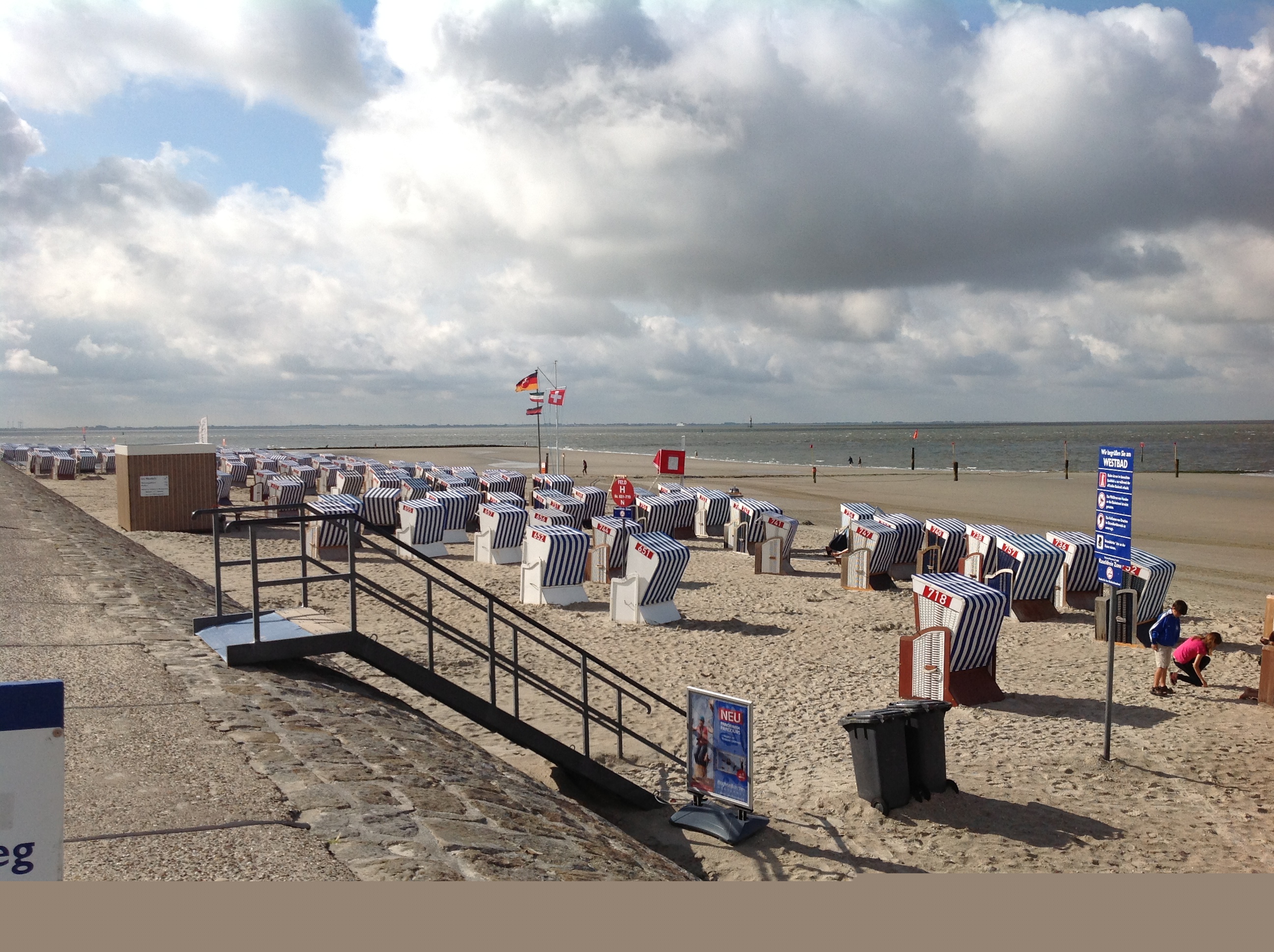 Weststrand auf Norderney